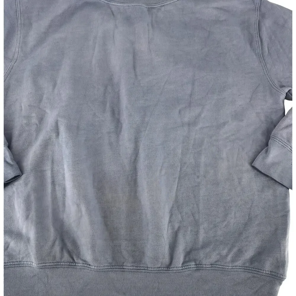 LAT Unisex Kids Cozy Fleece Sweatshirt Size Youth Medium Gray Crew Neck Long S - Picture 5 of 11